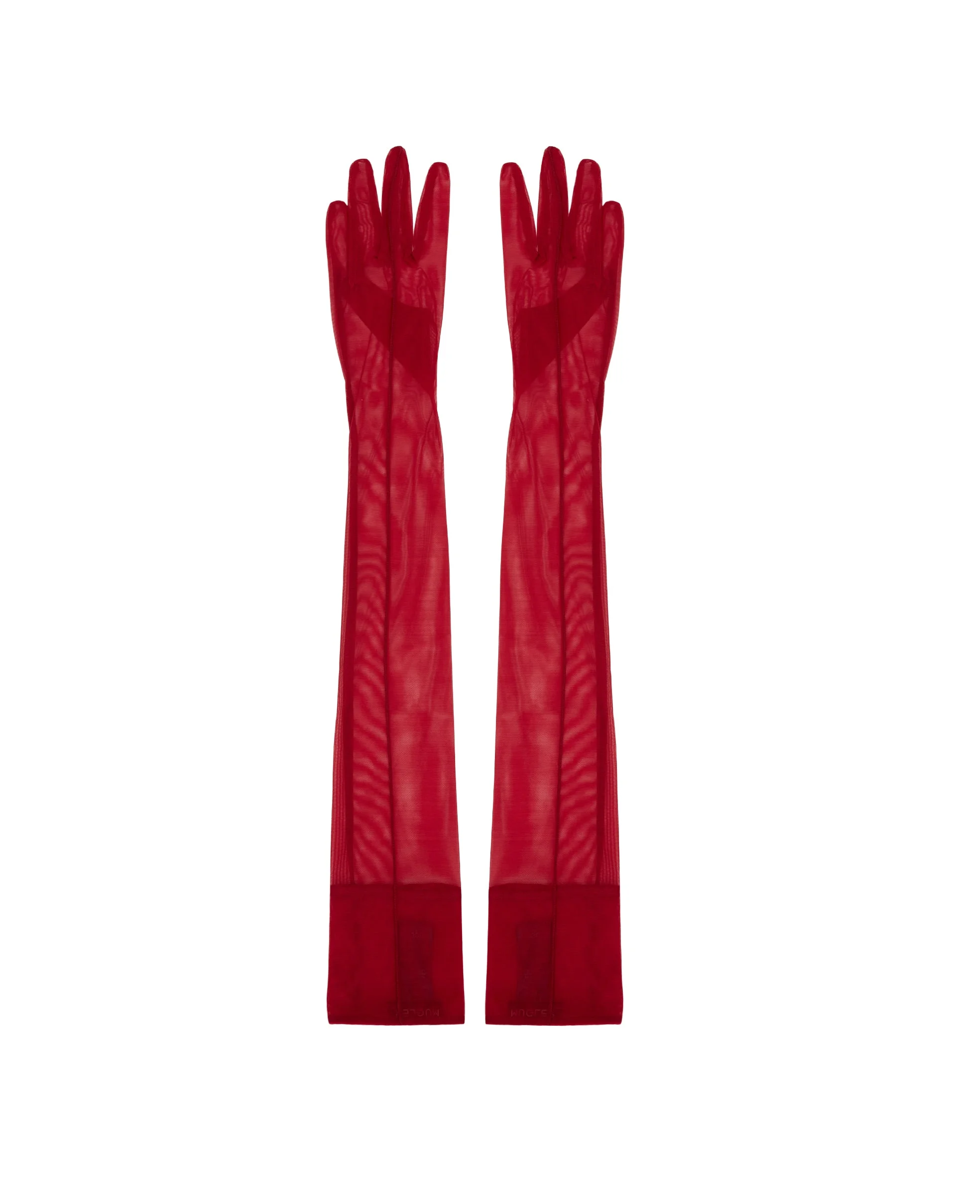 Red Re/edit Stretch Gloves - 1
