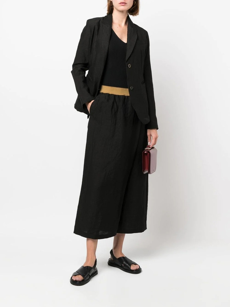 UMA WANG high-waist wide-leg trousers outlook