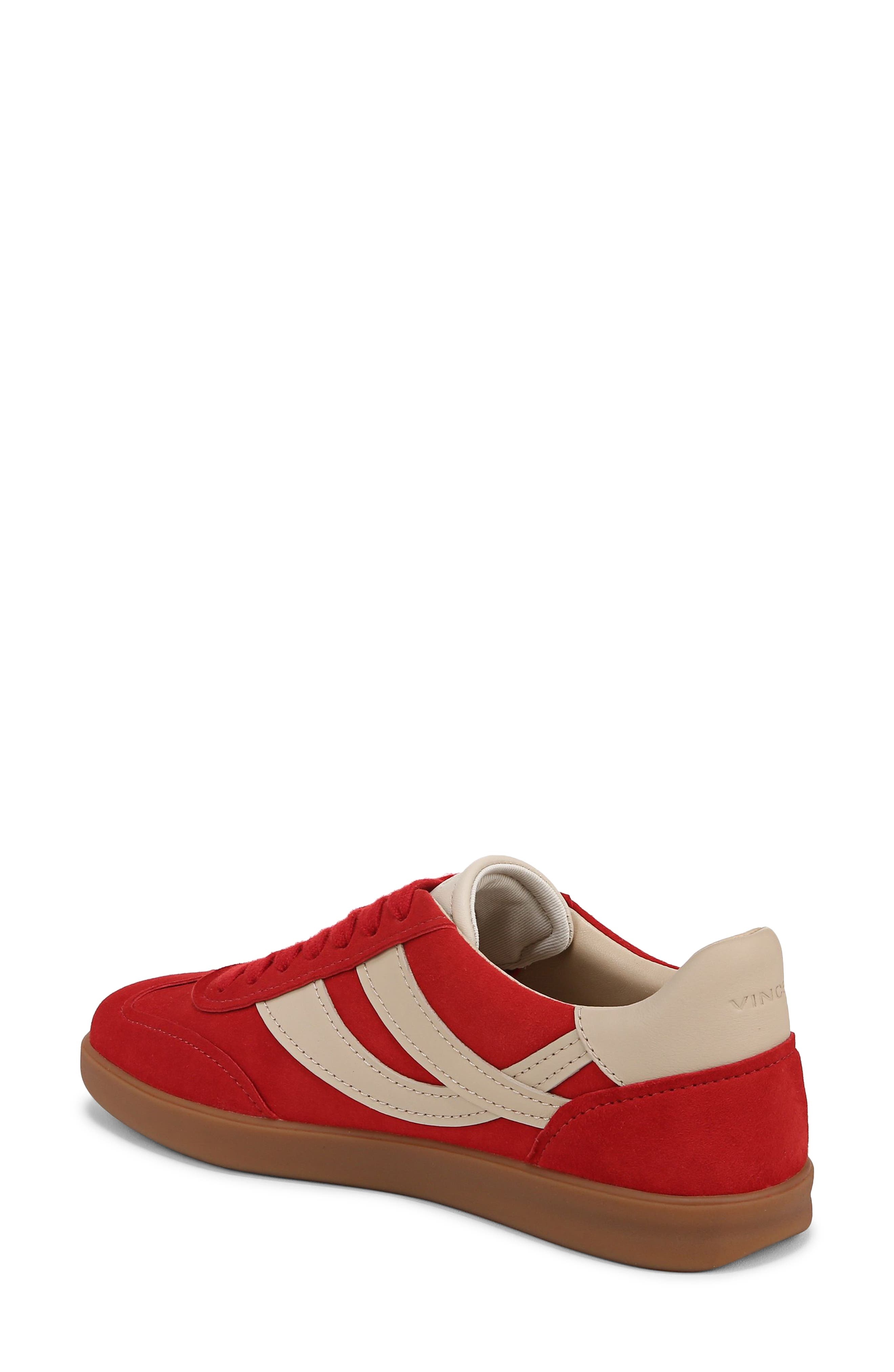 Vince Oasis Sneaker in Crimson/Birch Sand at Nordstrom - 2