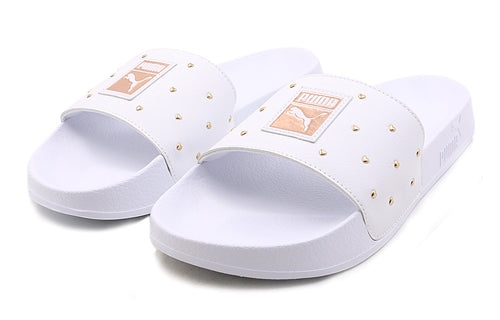 (WMNS) PUMA Leadcat Studs Slide White 369405-02 - 2
