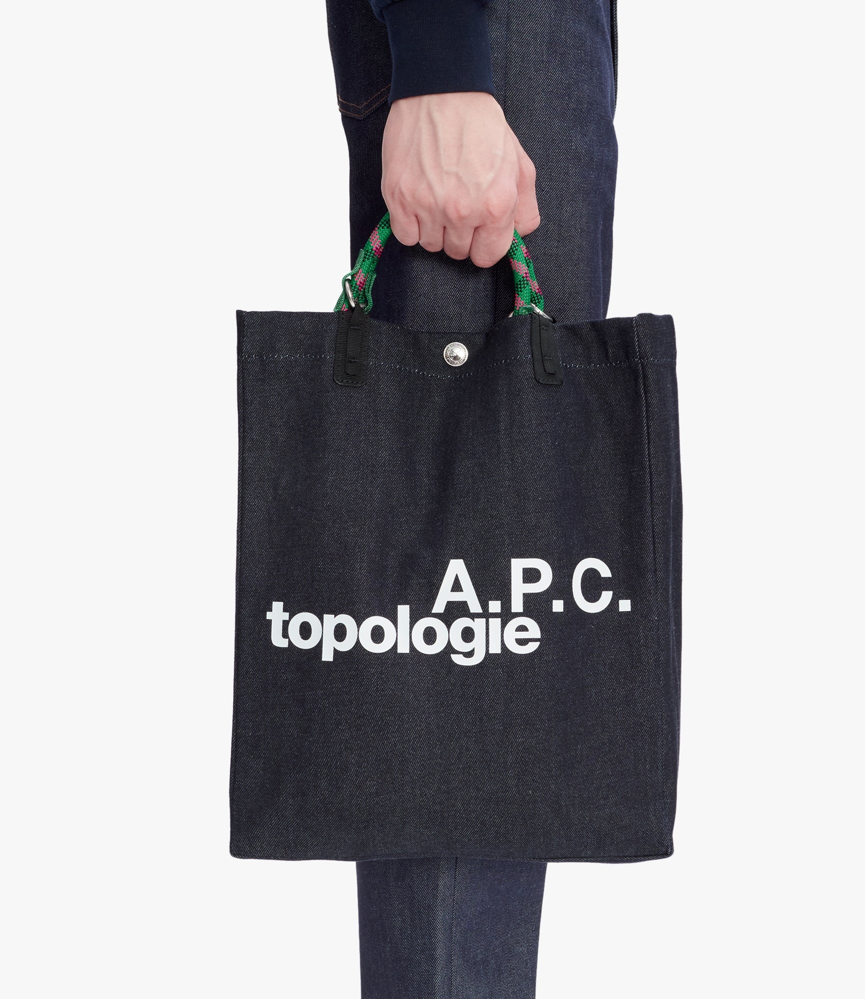 A.P.C. TOPOLOGIE TOTE BAG - 7