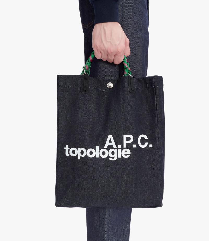 A.P.C. TOPOLOGIE TOTE BAG 7
