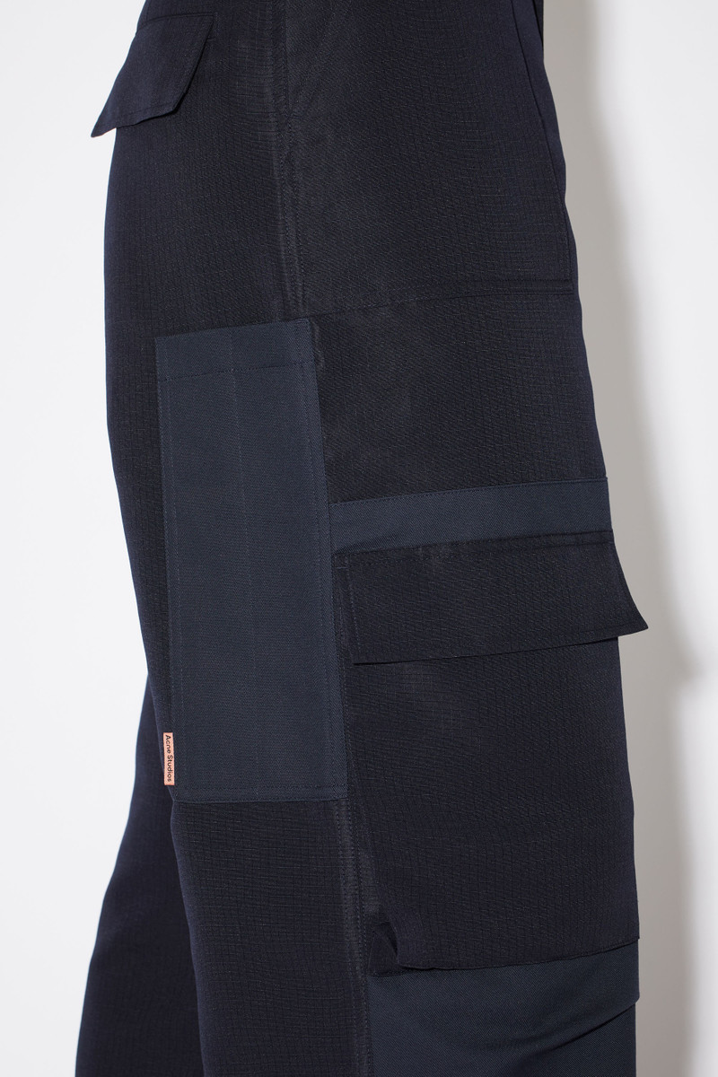 Ripstop cargo trousers - Dark Blue 5