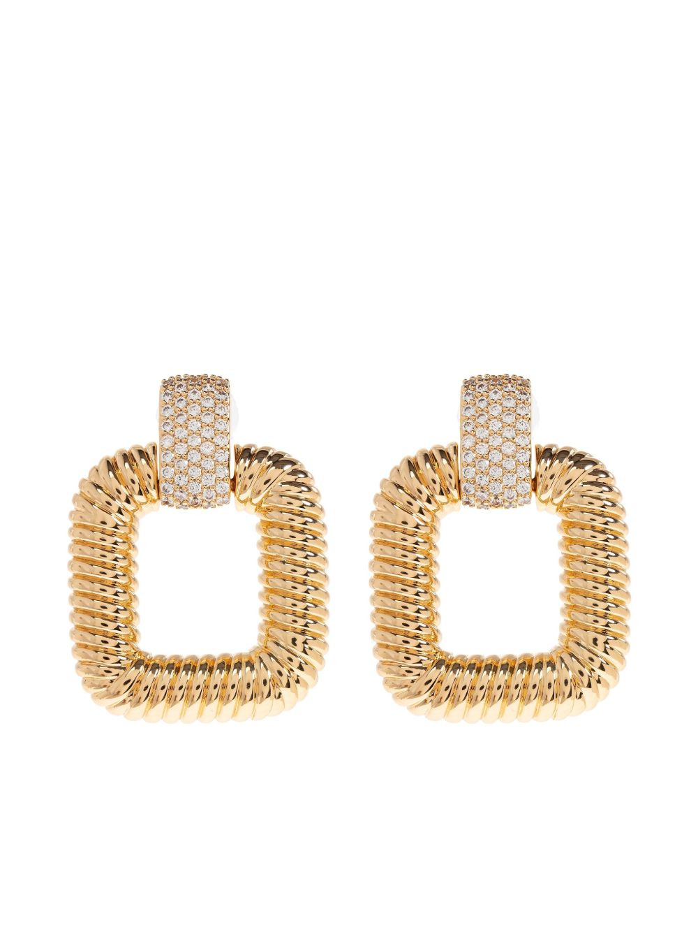 square twisted earrings - 3