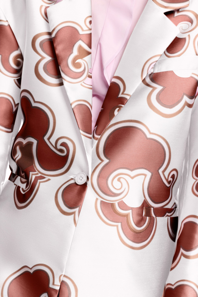 FLORAL STATEMENT coat 5