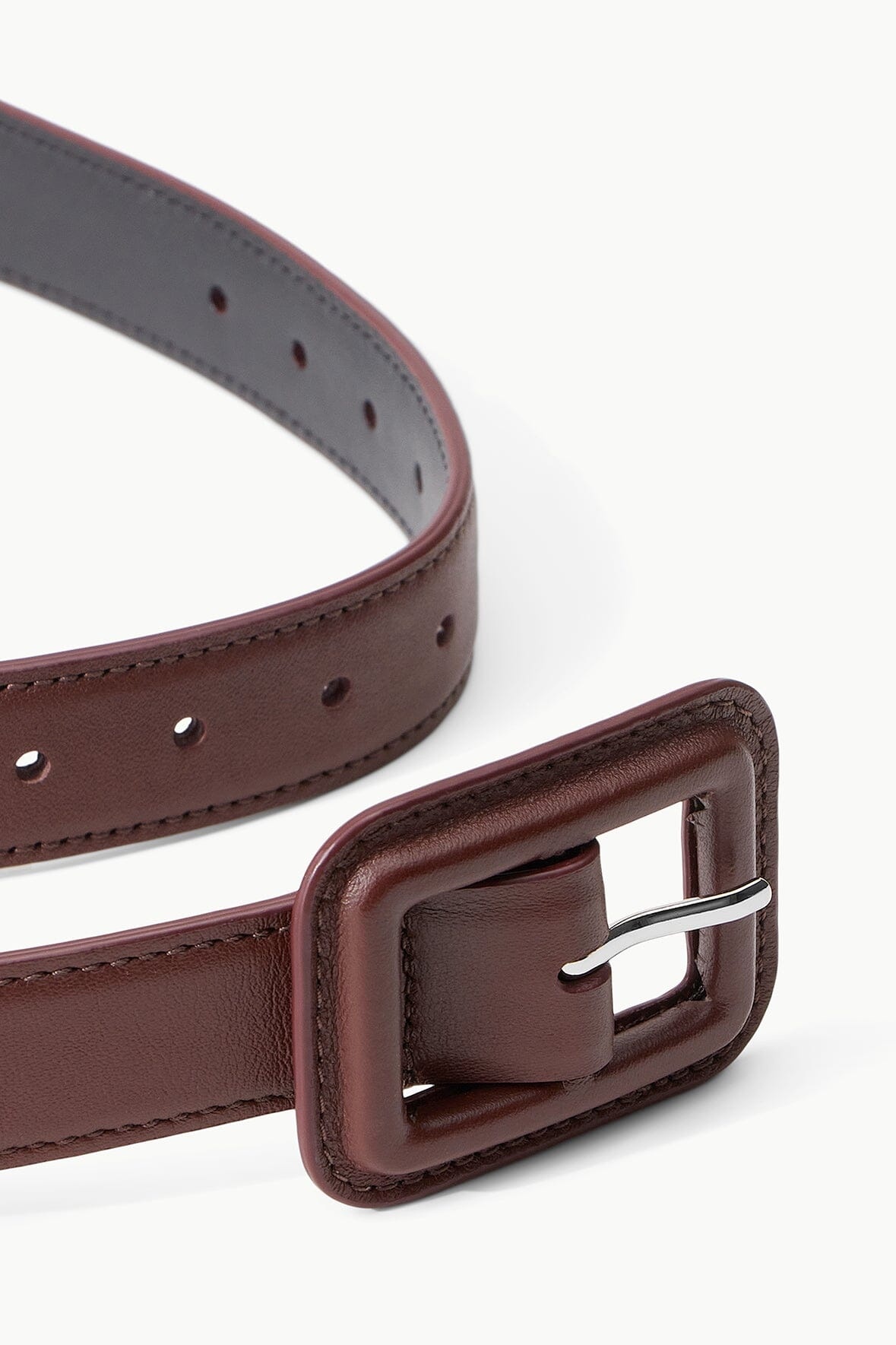 STAUD JEANS BELT MAHOGANY - 2