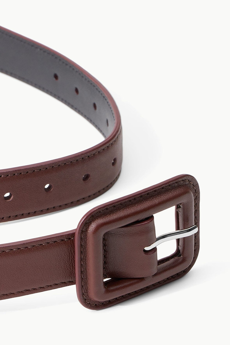 STAUD STAUD JEANS BELT MAHOGANY outlook