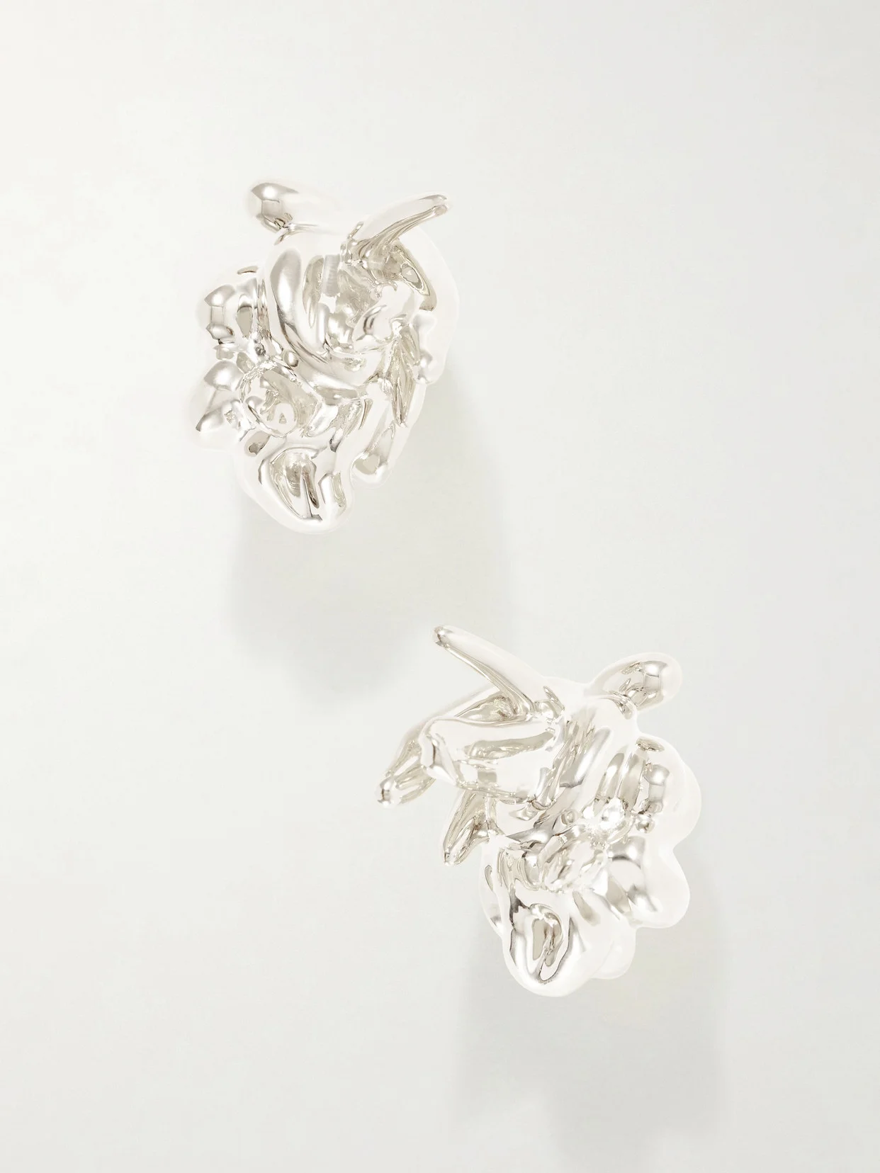 Recycled Silver Earrings - 1