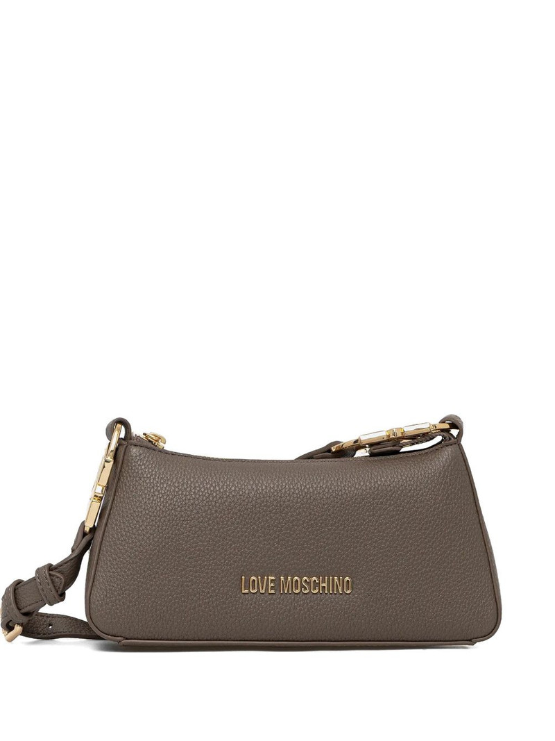 logo-charm shoulder bag 1