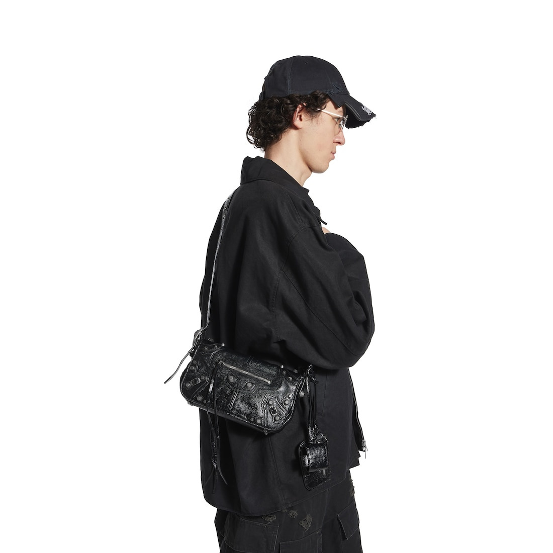 le cagole men flap bag - 7