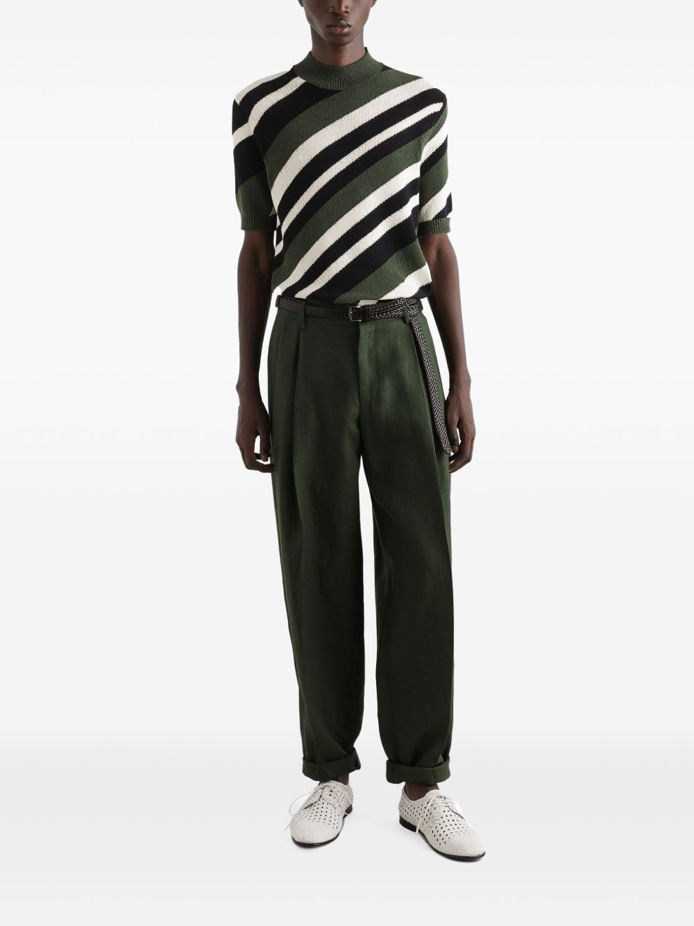 striped T-shirt - 2
