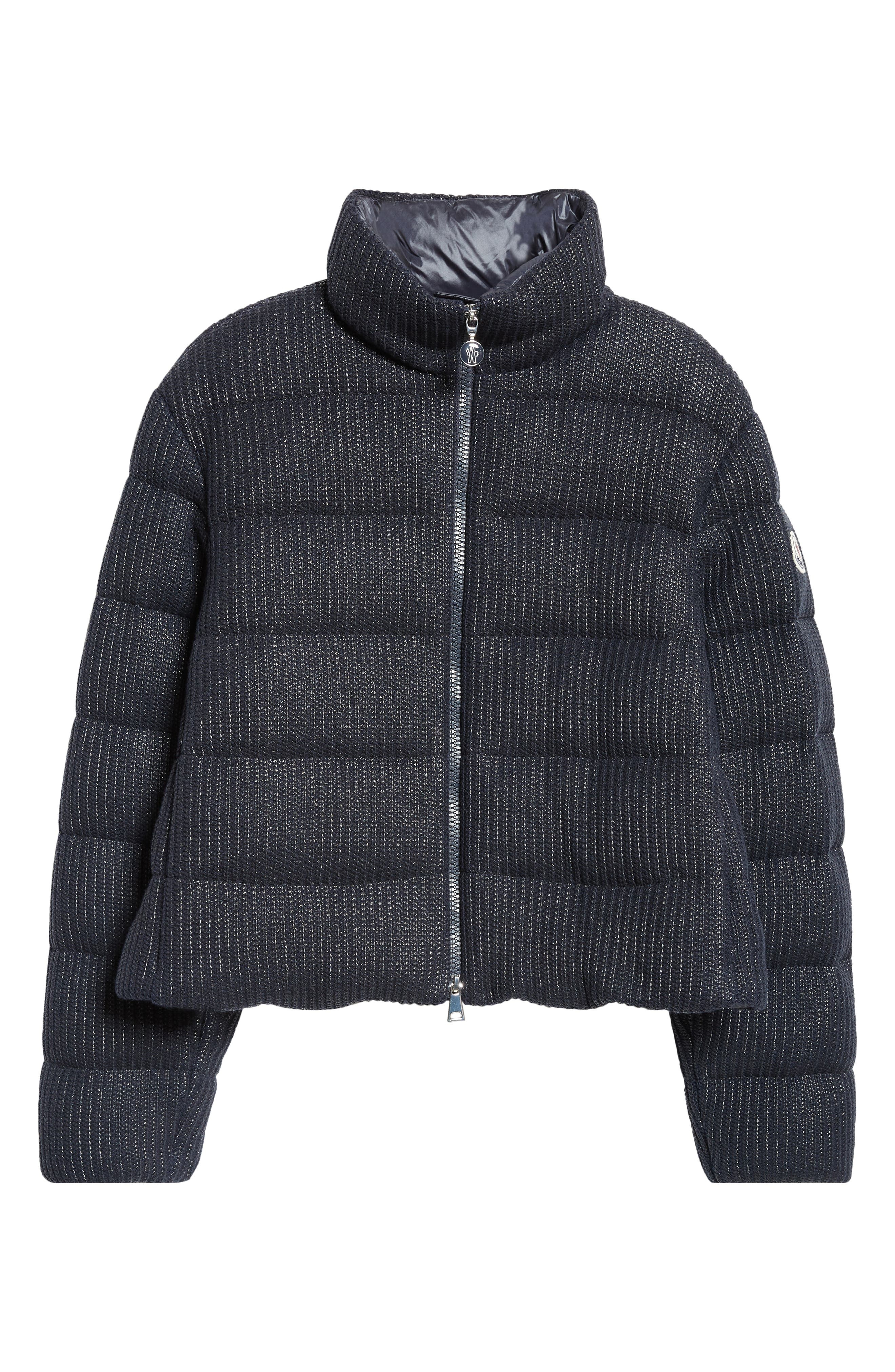 Moncler Thoiry Down Puffer Jacket in Navy Blue at Nordstrom - 7