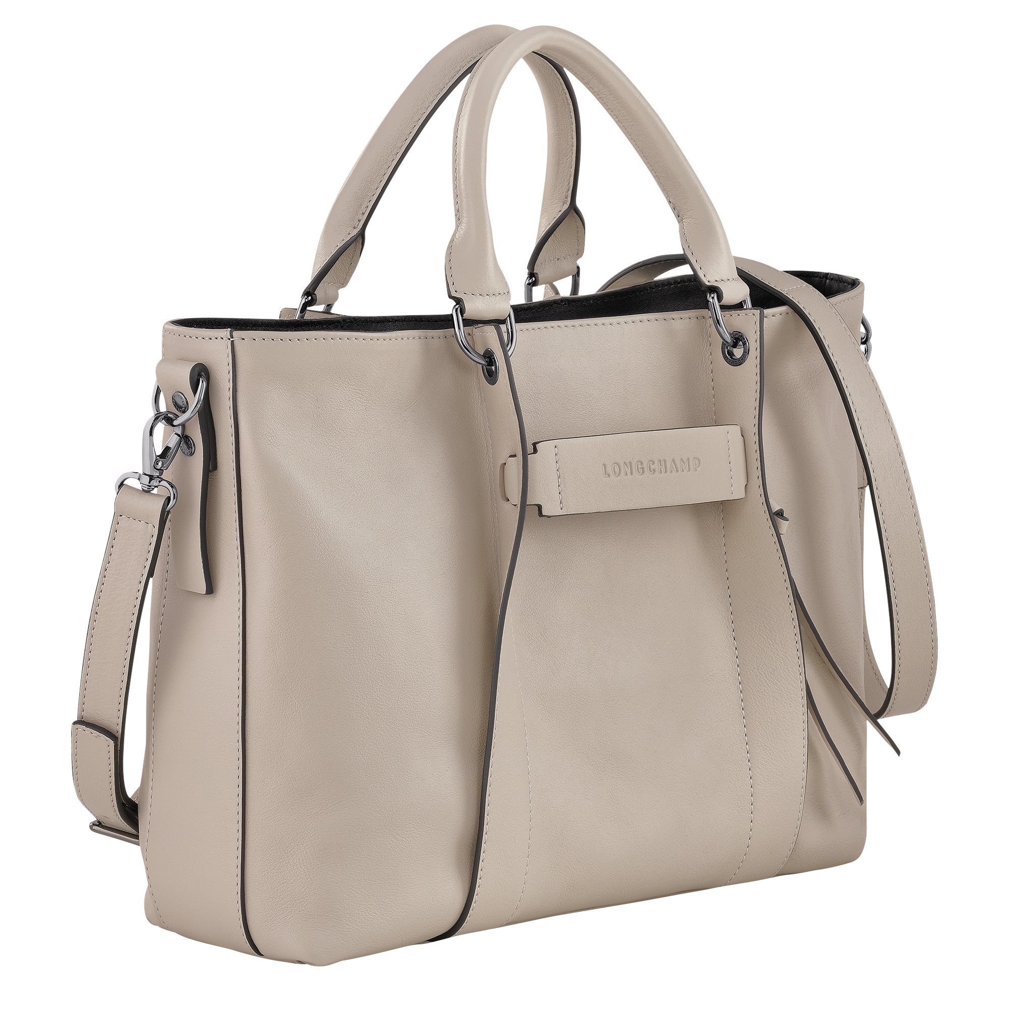Longchamp 3D L Handbag Clay - Leather - 3