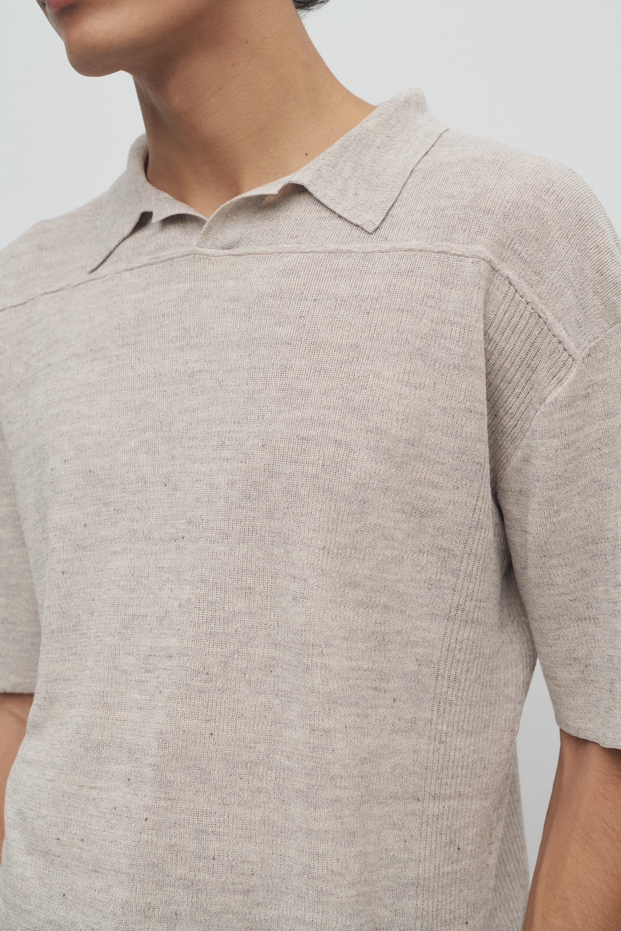Reggie Top in Cotton and Linen - 6