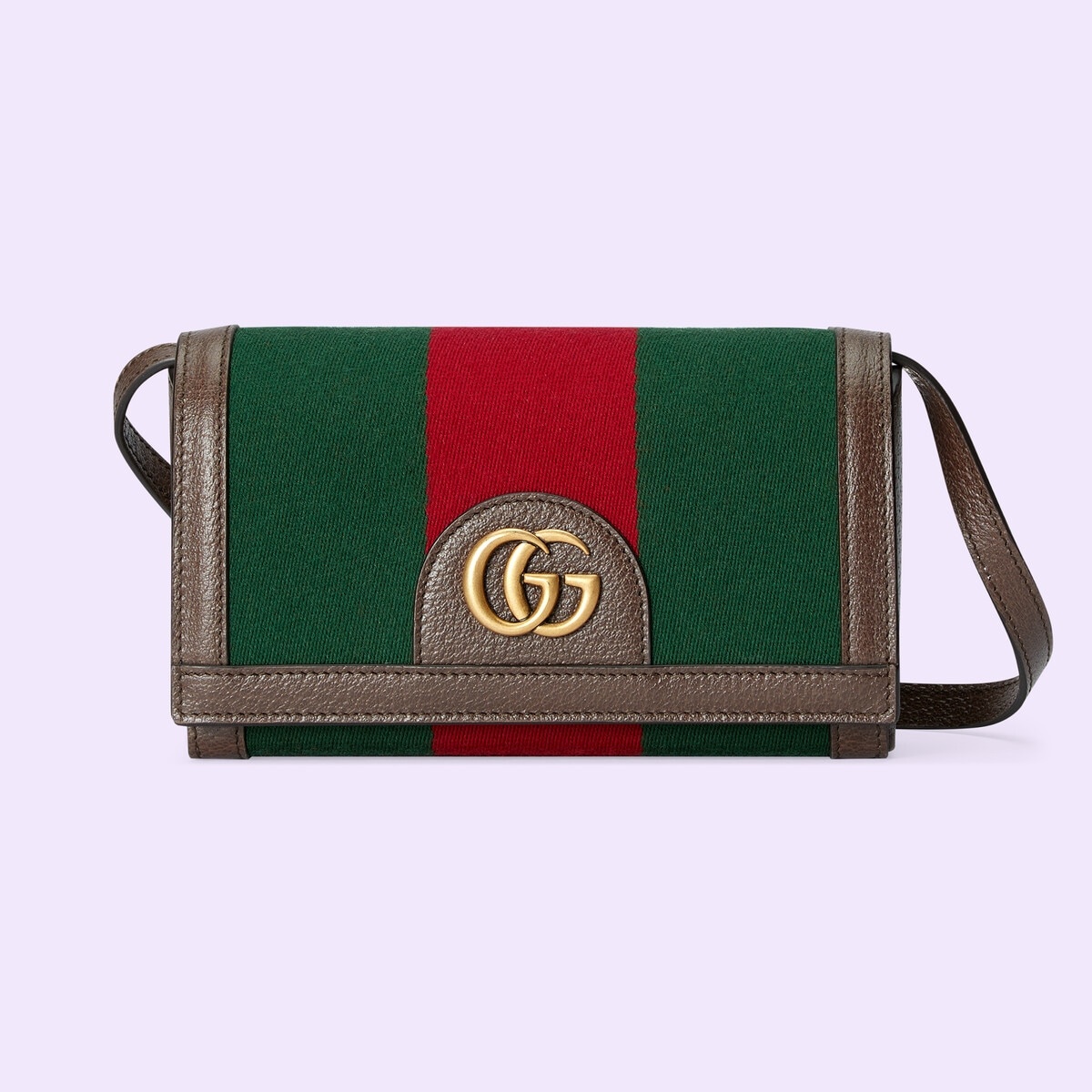 Web mini bag with Double G - 1