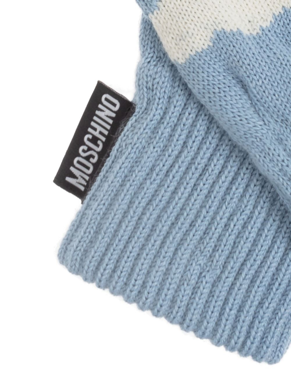 cloud-intarsia gloves - 4