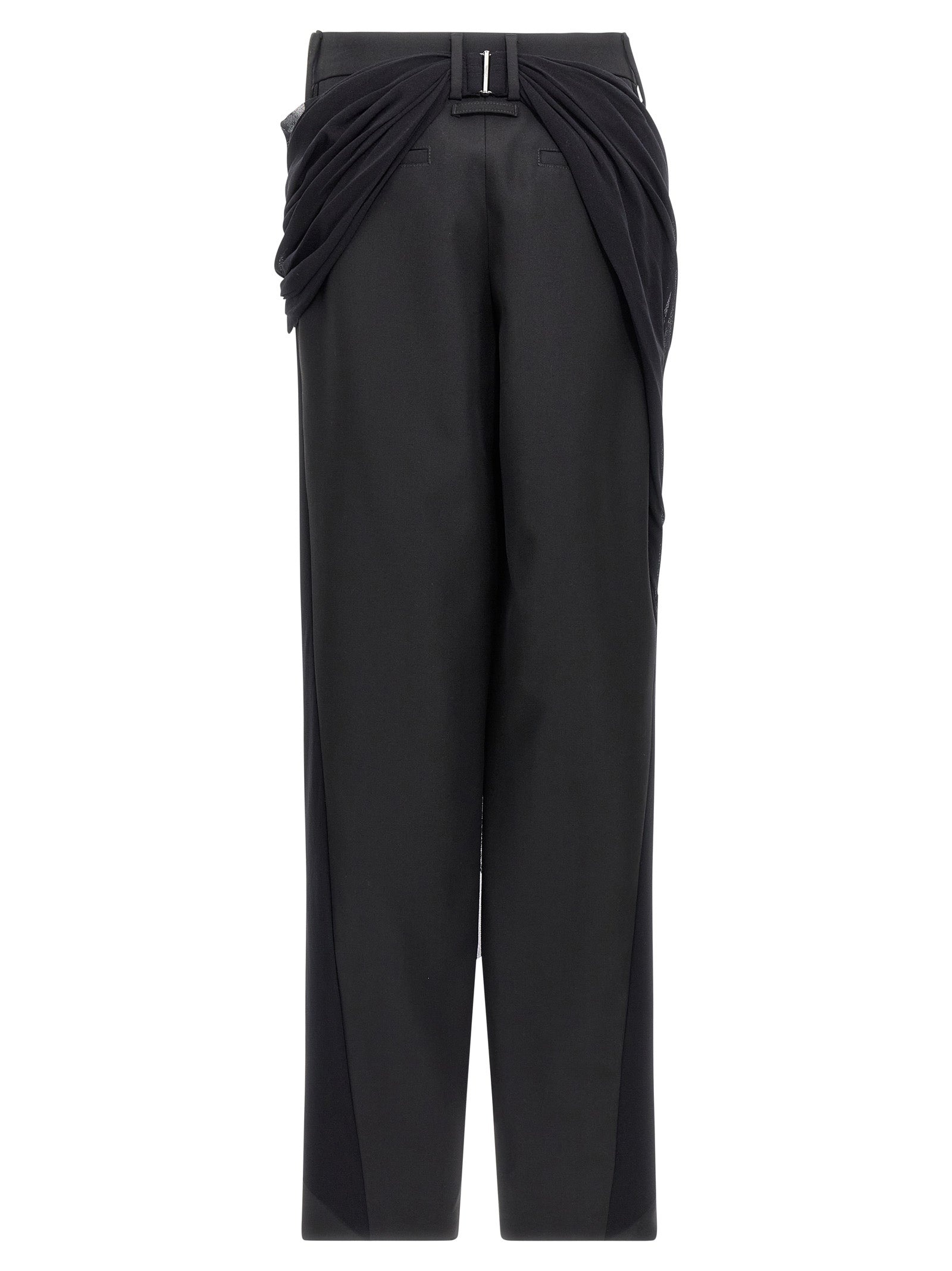 Wool Pants Black - 2