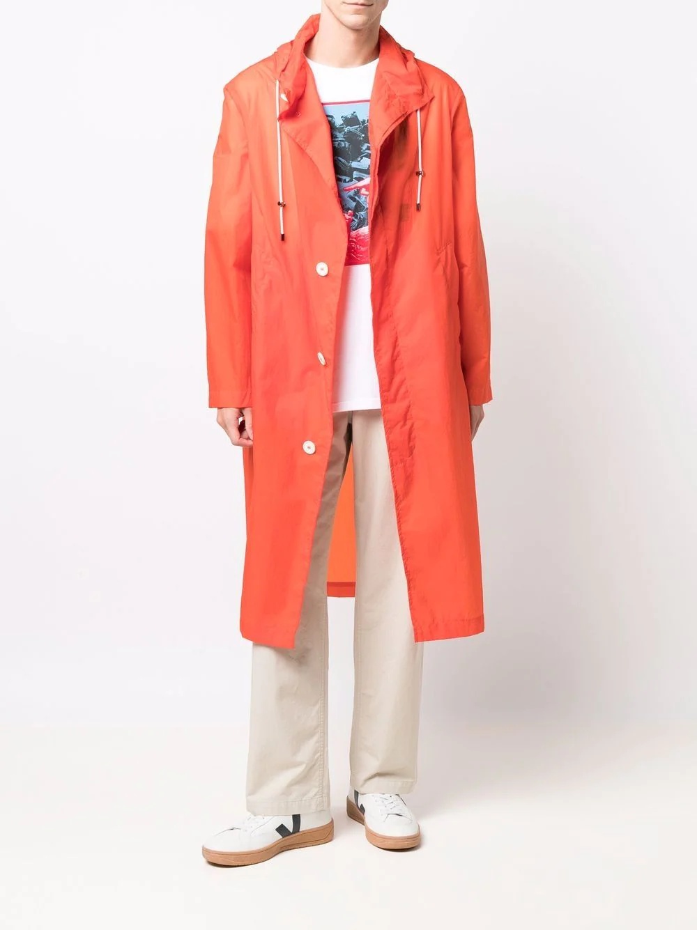 WOLFSON hooded coat - 2