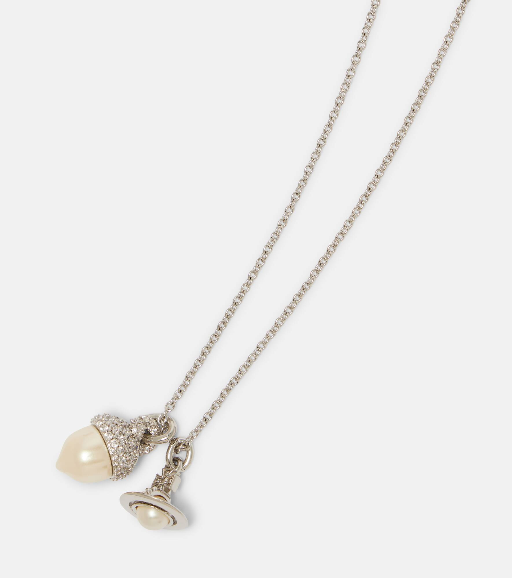 Lucille embellished pendant necklace - 2