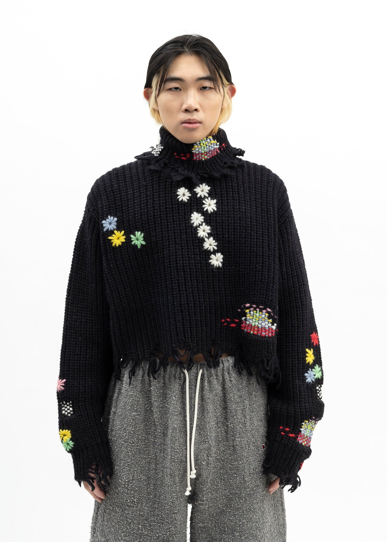 トップス doublet DARNING CUT OFF DS KNITWEAR トップス doublet