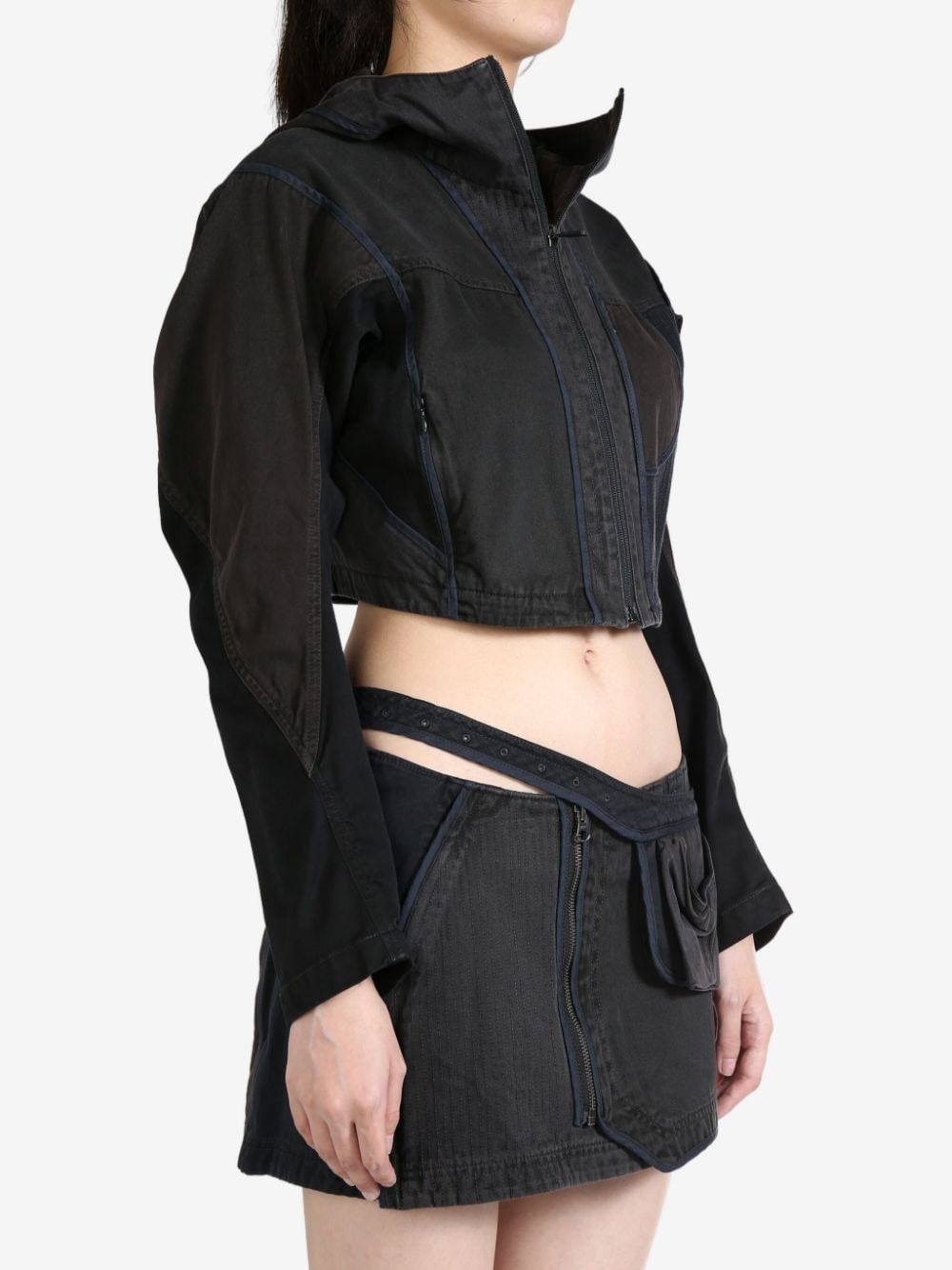 cropped jacket - 3