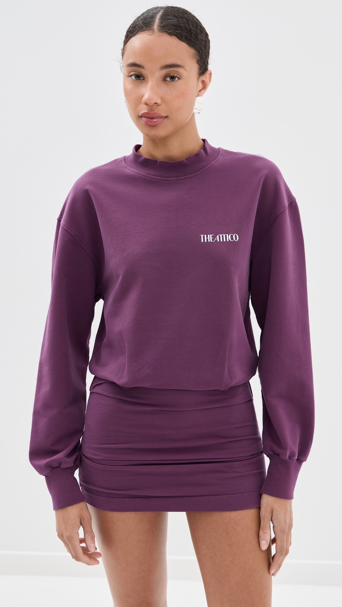 Long Sleeve Mini Dress - 6