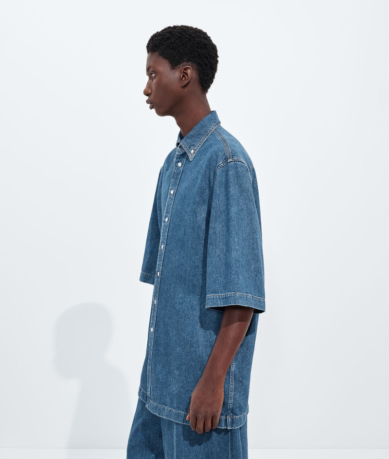 Bottega Veneta Atlantic Blue Denim Shirt outlook