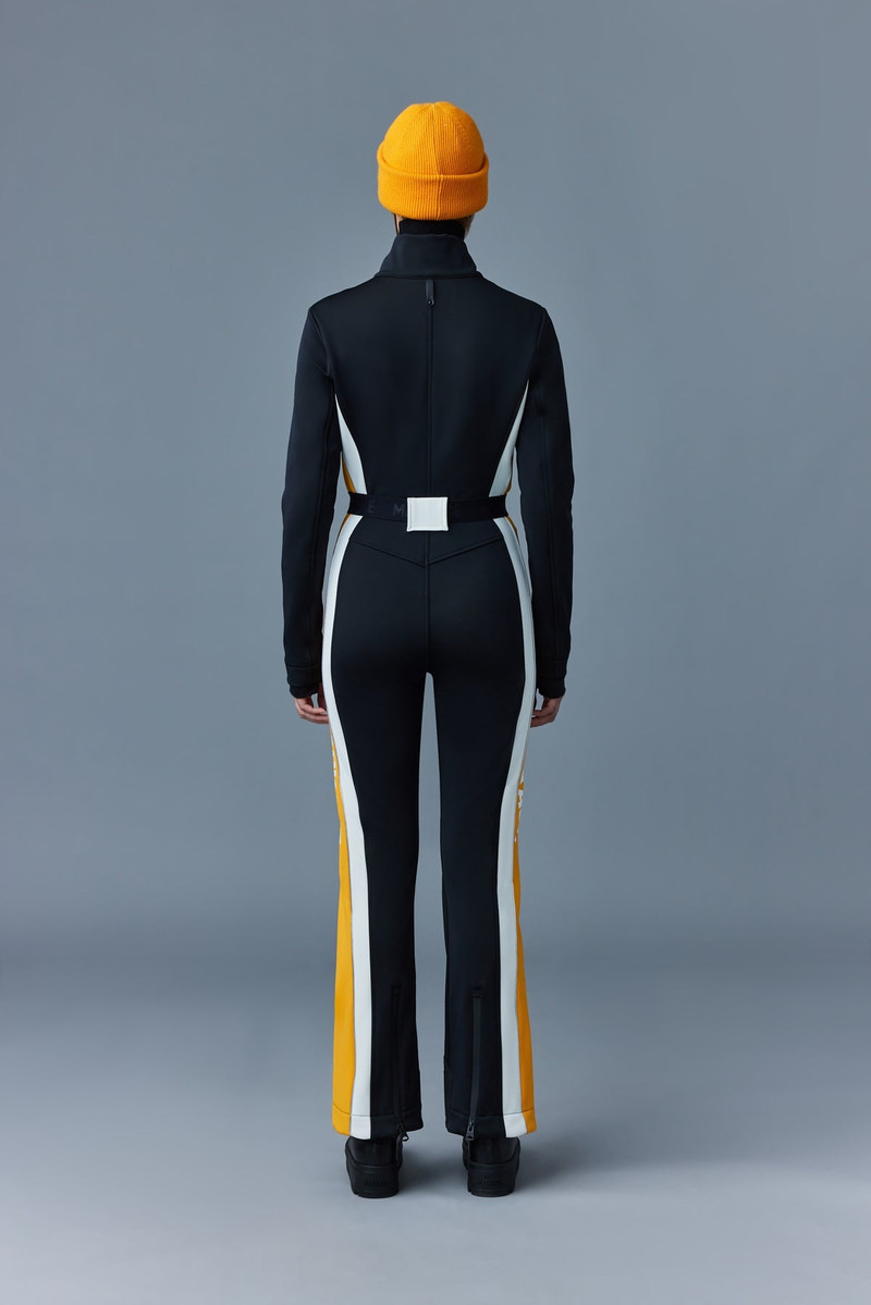 BRIE Agile-360 belted bonded fleece belted ski suit 4