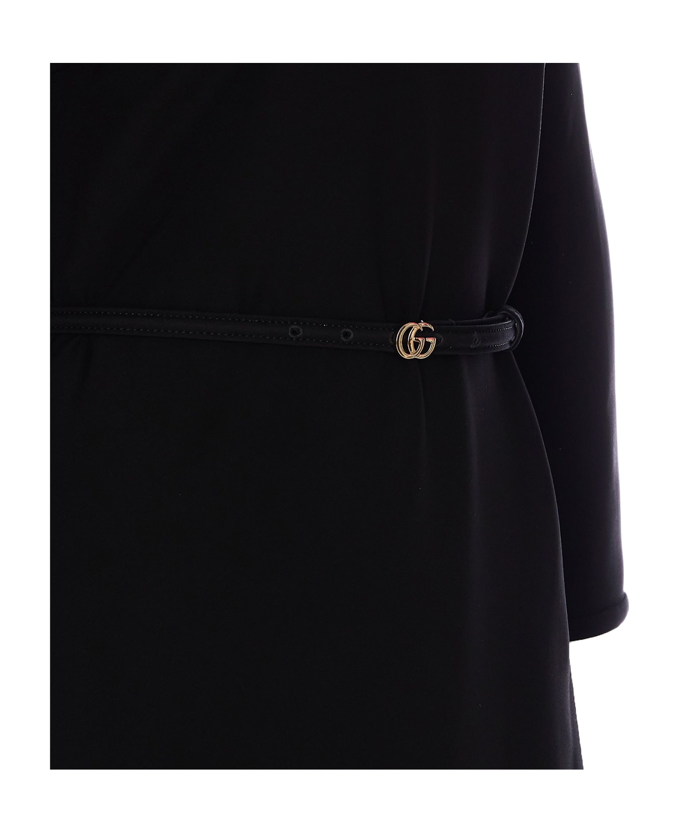 Silk Cady Mid-lenght Dress - 3