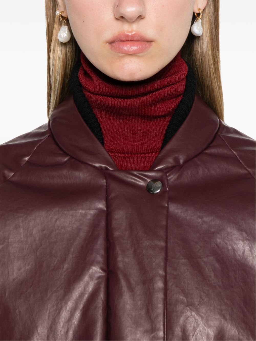 padded bomber jacket - 5
