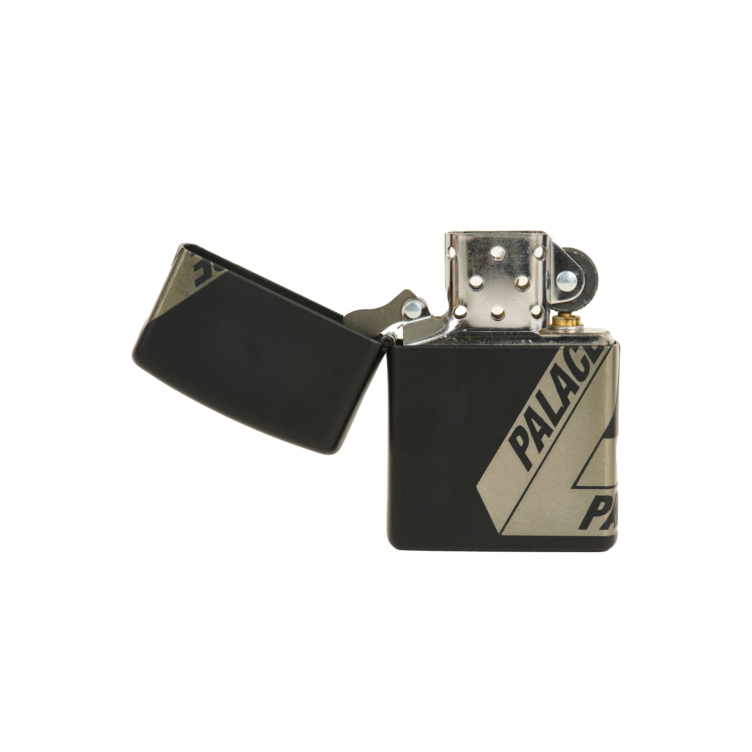 PALACE ZIPPO LIGHTER BLACK / SILVER - 3