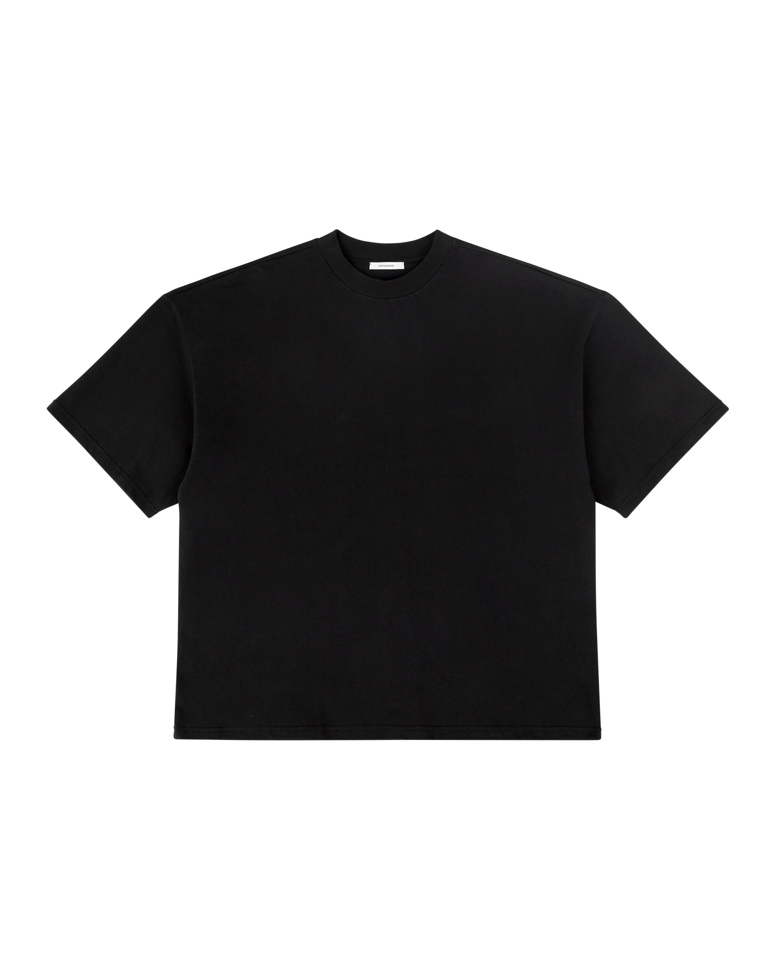 HEAVY BOXY TEE BLACK - 8