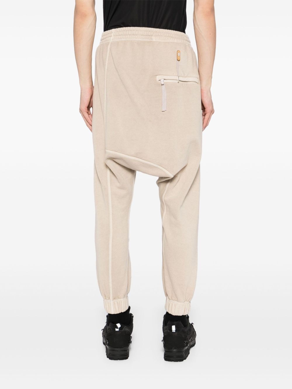 drop-crotch trousers - 4