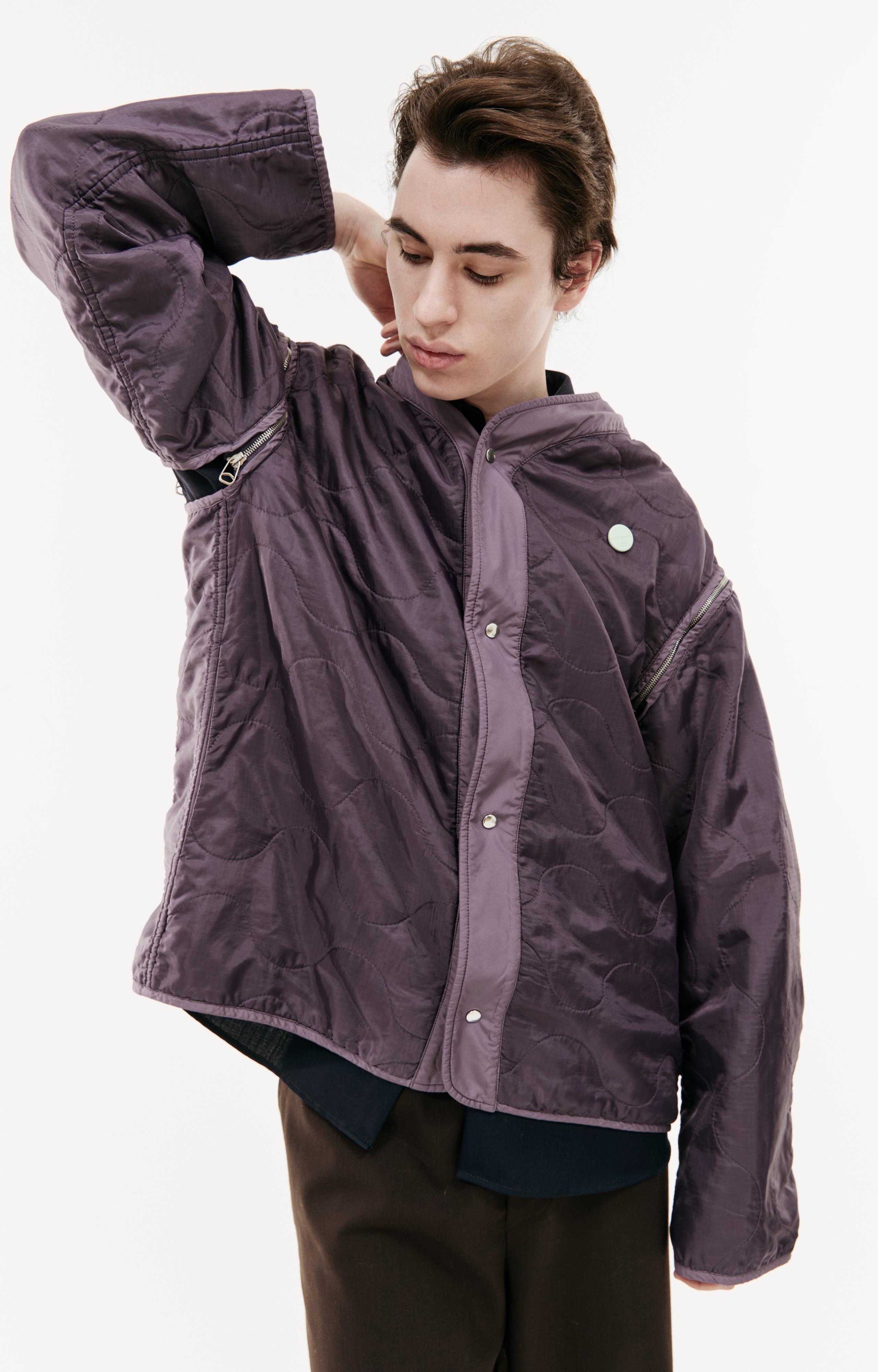 RE:WORK ZIPPED SLEEVES JACKET - 6