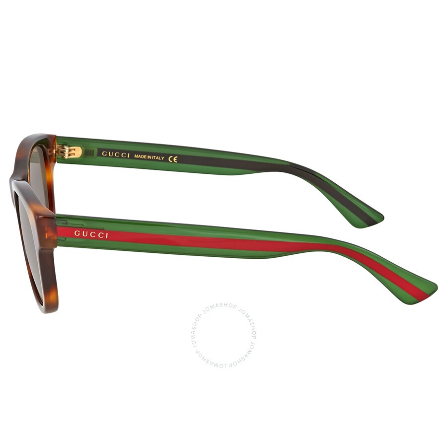 Gucci Grey Square Men's Sunglasses GG0003SN 003 52 - 4