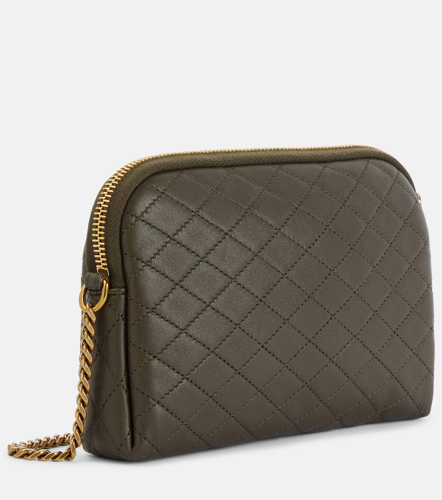 Gaby quilted leather shoulder bag - 4