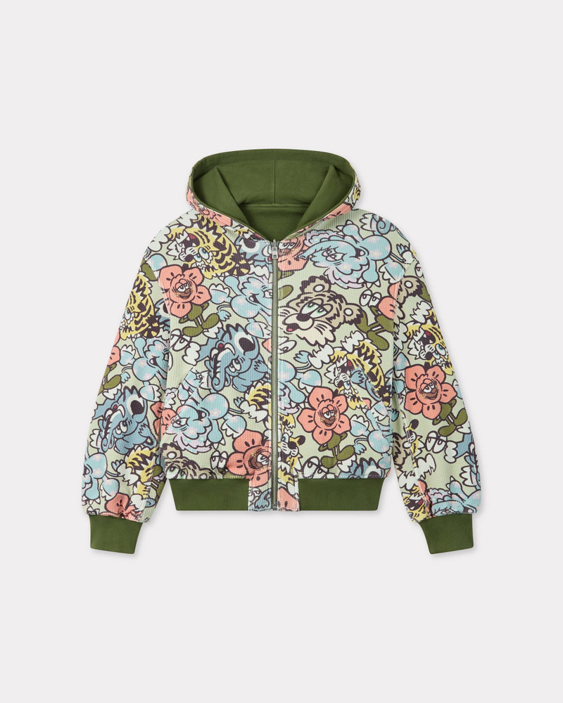 'KENZO by Verdy' reversible embroidered hoodie 1