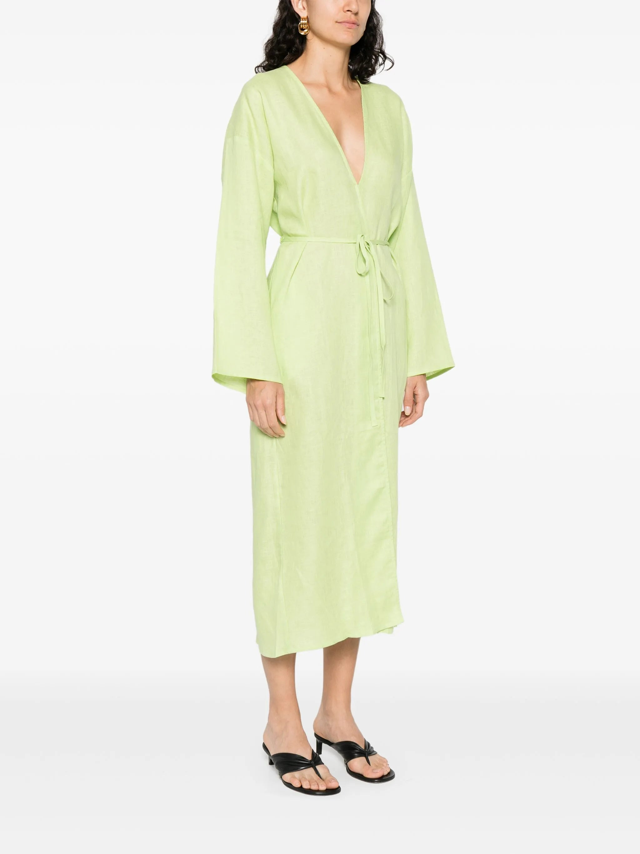 linen coat - 3