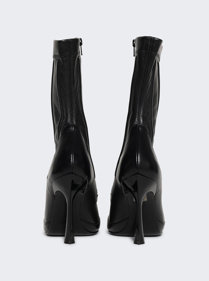 Corset Ankle Boot Nappa Black 4
