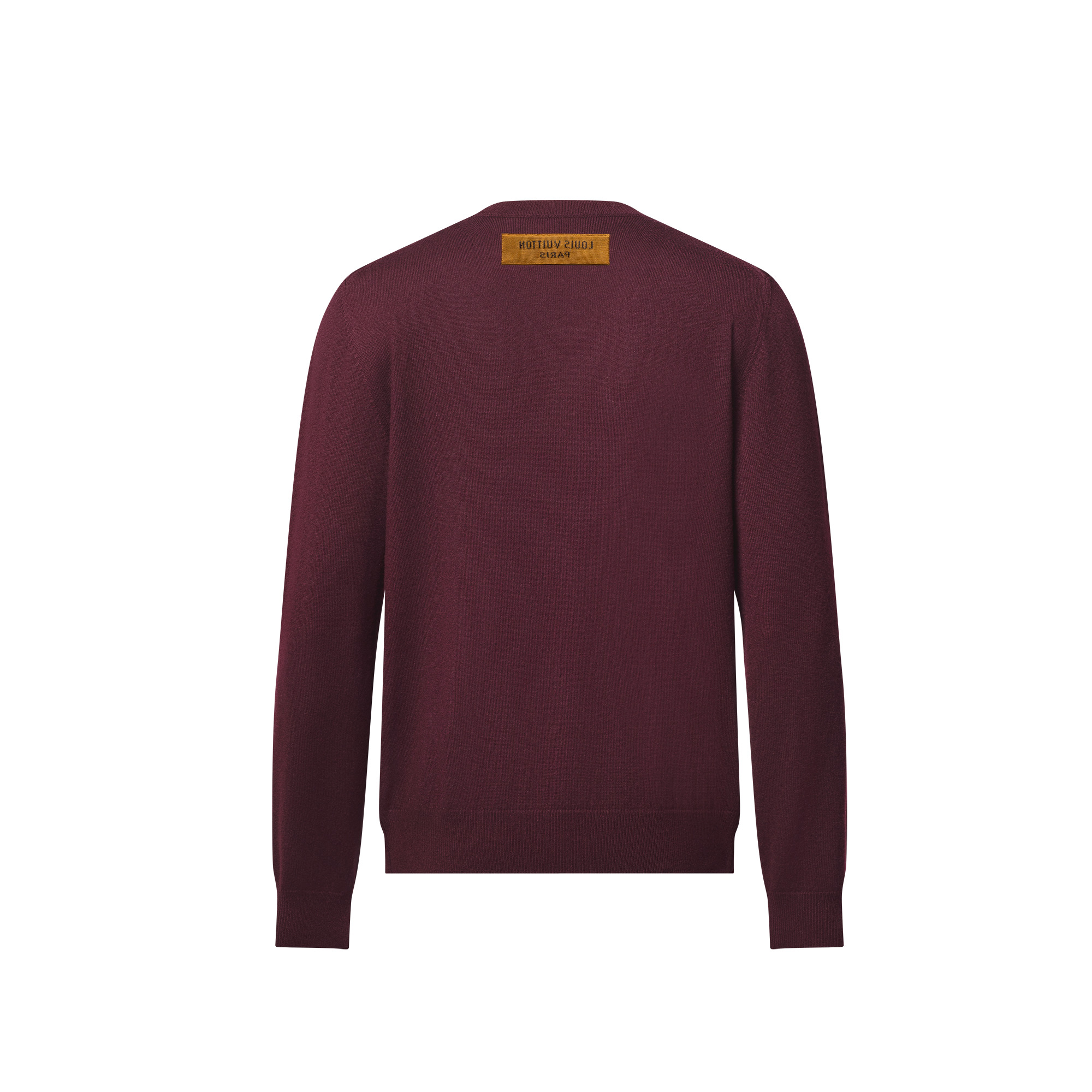 Embossed Cashmere Crewneck - 3