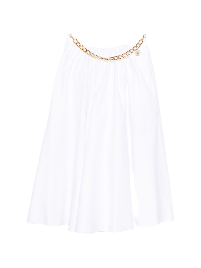 chain-detail midi skirt 1