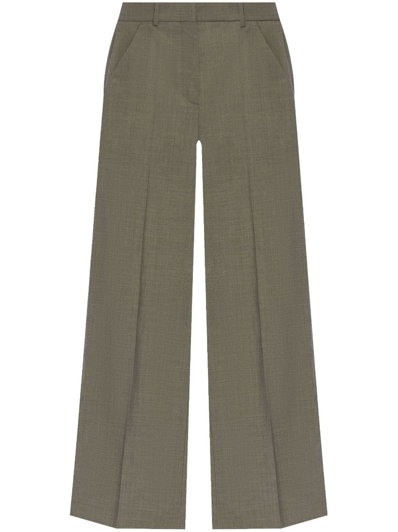 wide-leg wool trousers 1