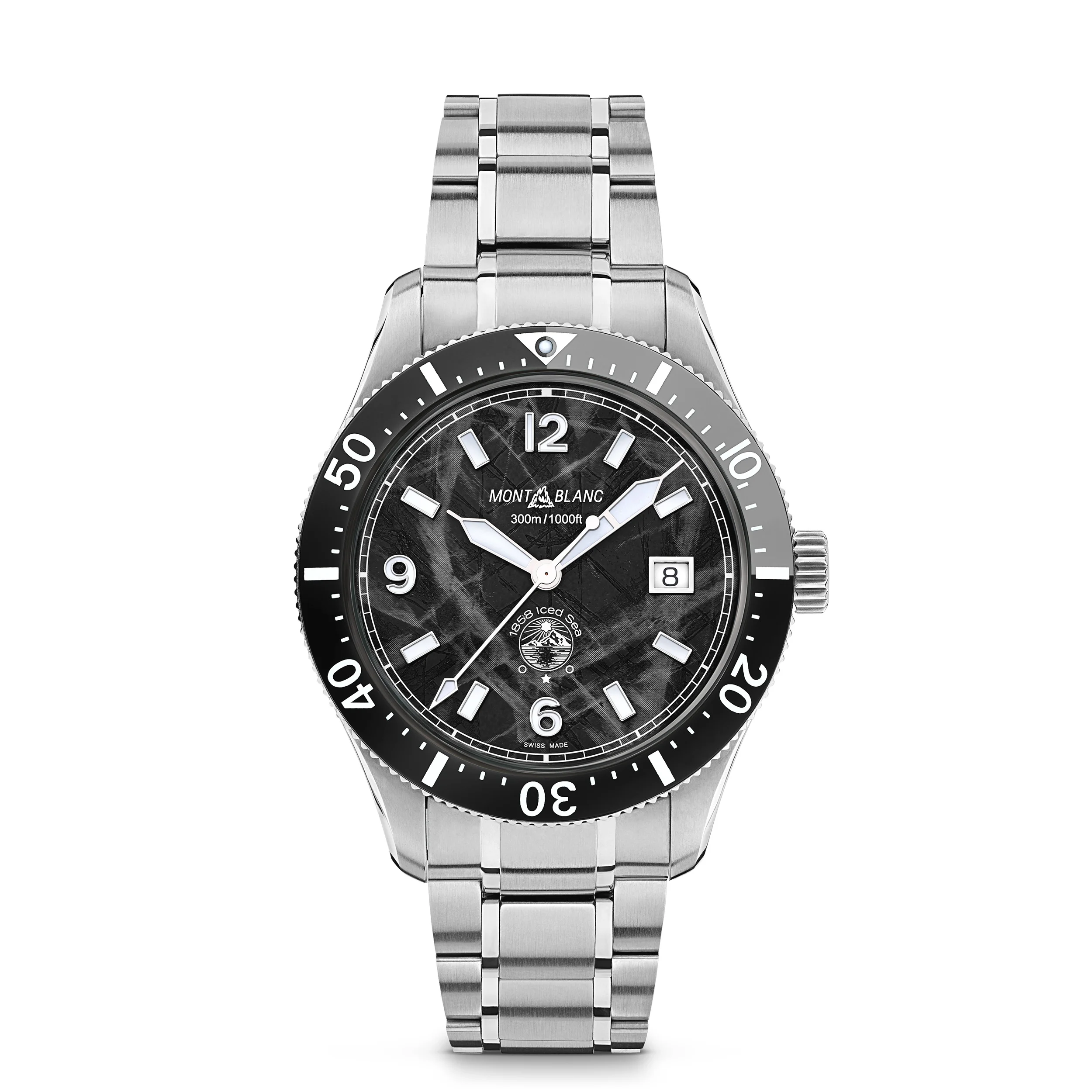 Montblanc 1858 Iced Sea Automatic Date - 1