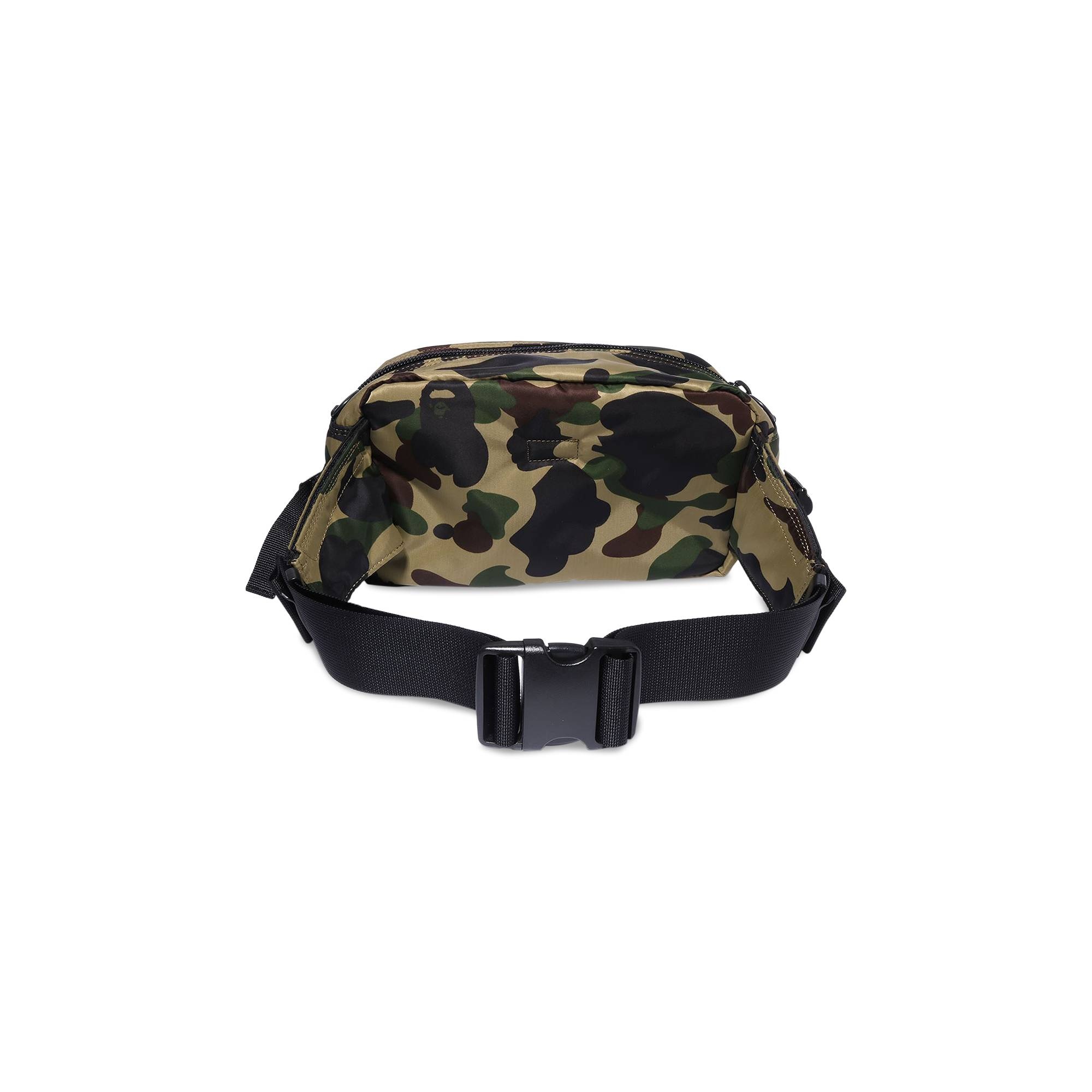 BAPE x Porter 1st Camo Waist Bag 'Green' - 2