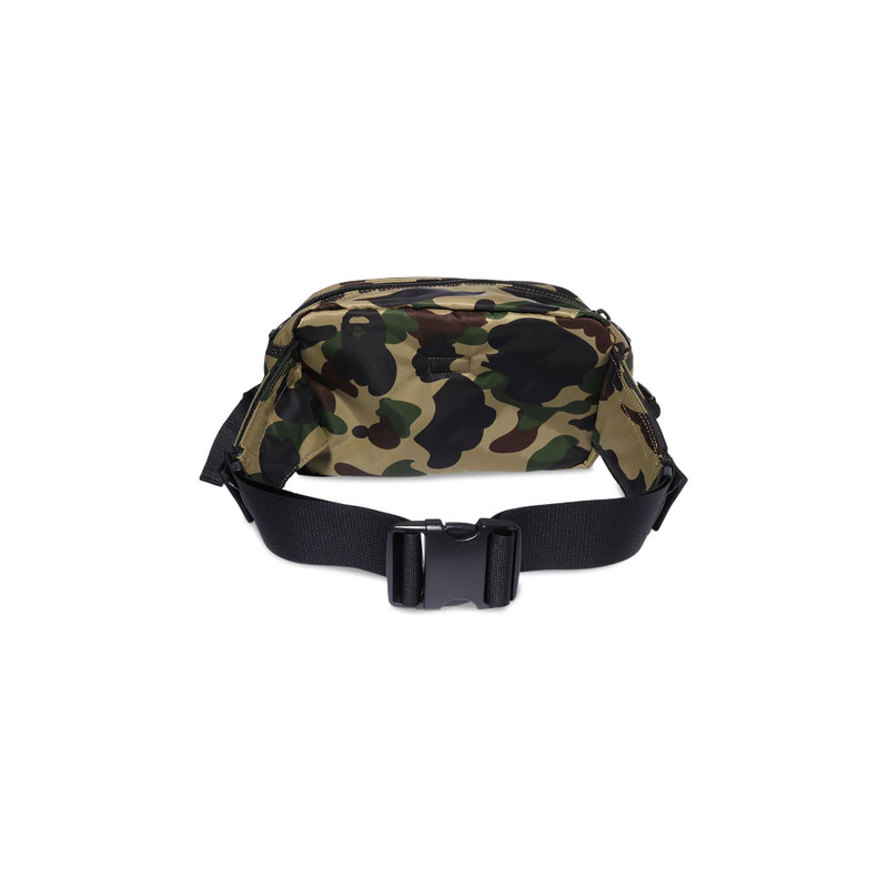 A BATHING APE® BAPE x Porter 1st Camo Waist Bag 'Green' outlook