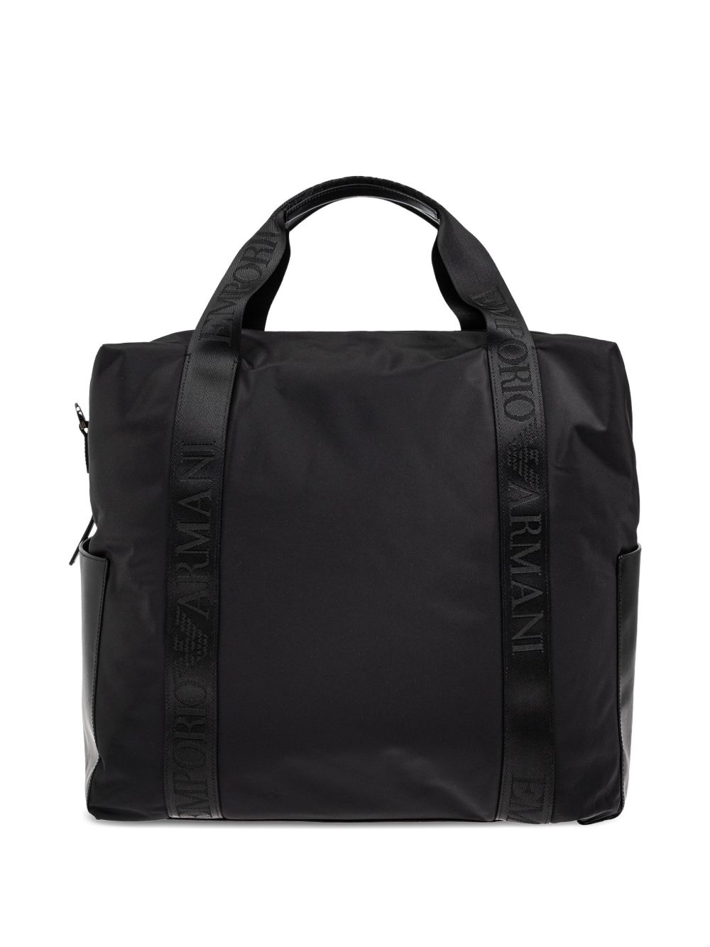 logo-plaque tote bag - 3