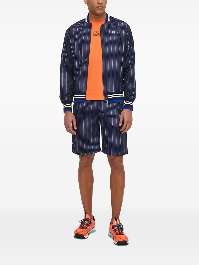 FILA striped logo shorts outlook