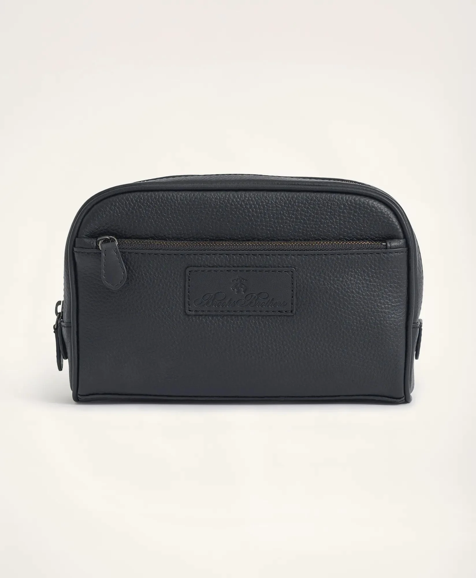 Pebbled Leather Dopp Kit - 1