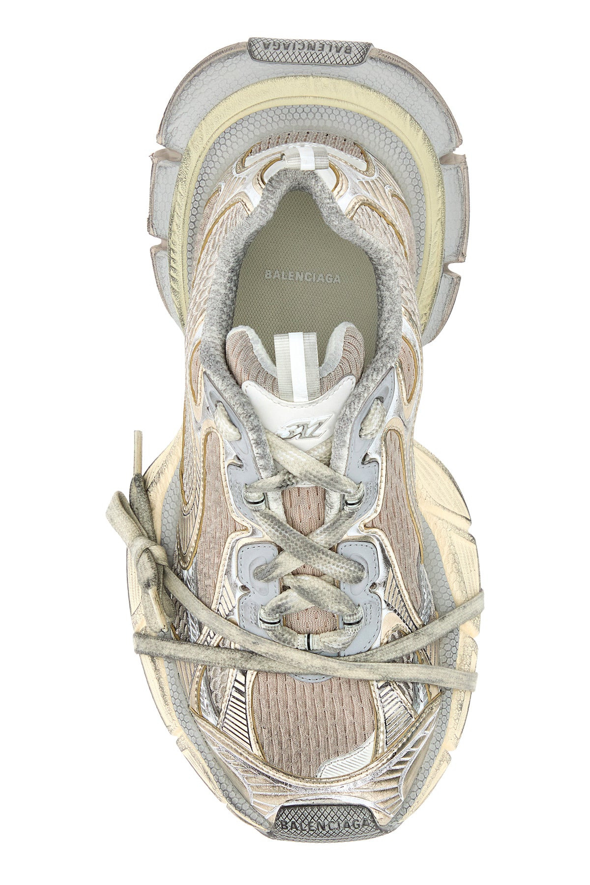 Multicolor mesh and rubber 3XL sneakers - 4