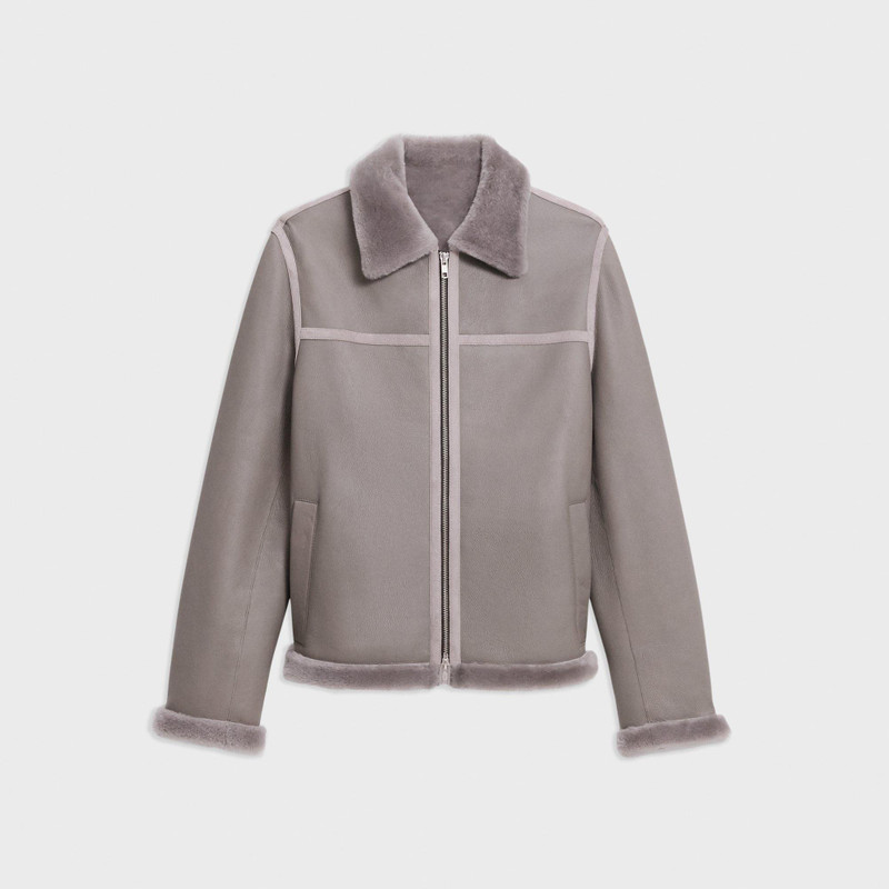 Aviator Jacket in Shearling 1